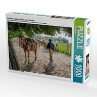Produktbild: CALVENDO Puzzle Gaucho - Estancia San Juan Poriah&uacute; | 1000 Teile Lege-Gr&ouml;&szlig;e 64x48cm Foto-Puzzle f&uuml;r gl&uuml;ckliche Stunden