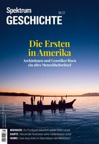 Bild vom Artikel Spektrum Geschichte - Die Ersten in Amerika vom Autor Spektrum der Wissenschaft