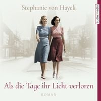 Produktbild: Als die Tage ihr Licht verloren
