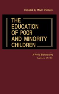 Produktbild: The Education of Poor and Minority Children