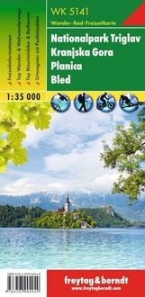 Produktbild: WK 5141 Nationalpark Triglav - Kranjska Gora - Planica - Bled, Wanderkarte 1:35.000