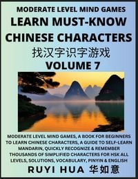 Produktbild: Chinese Character Recognizing Puzzle Game Activities (Volume 7)