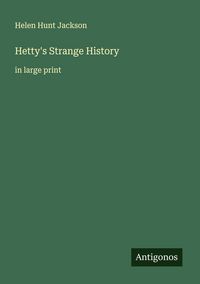 Produktbild: Hetty's Strange History