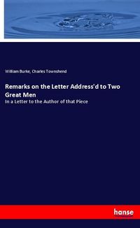 Produktbild: Remarks on the Letter Address'd to Two Great Men