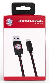 Bild vom Artikel Snakebyte Micro USB Ladekabel FC Bayern München, für PS4/Xbox One vom Autor 