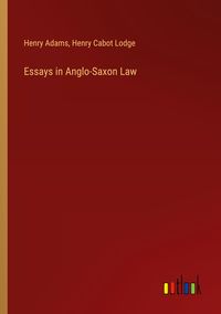 Produktbild: Essays in Anglo-Saxon Law