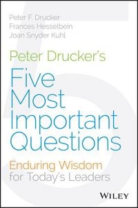 Produktbild: Peter Drucker's Five Most Important Questions