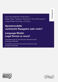 Produktbild: Sprachmodelle: Juristische Papageien oder mehr?