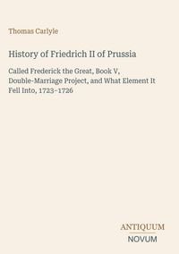 Produktbild: History of Friedrich II of Prussia