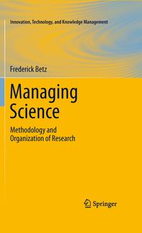 Produktbild: Managing Science