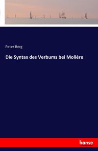 Produktbild: Die Syntax des Verbums bei Moli&egrave;re