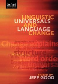 Produktbild: Linguistic Universals and Language Change (Paperback)
