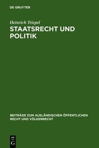Produktbild: Staatsrecht und Politik
