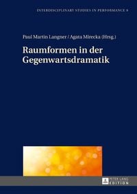 Produktbild: Raumformen in der Gegenwartsdramatik