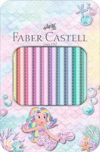 Produktbild: Faber-Castell Buntstifte Jumbo Sparkle pastell 10 St&uuml;ck Metalletui