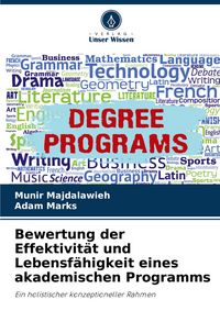 Produktbild: Bewertung der Effektivit&auml;t und Lebensf&auml;higkeit eines akademischen Programms