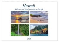 Produktbild: Hawaii - Vulkan- und Inselparadies im Pazifik (Wandkalender 2026 DIN A2 quer), CALVENDO Monatskalender