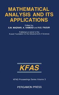 Produktbild: Mathematical Analysis and Its Applications