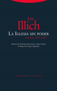 Produktbild: La Iglesia sin poder : ensayos, 1955-1985