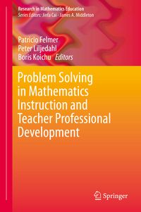 Produktbild: Problem Solving in Mathematics Instruction and Teacher Professional Development