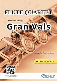 Produktbild: Gran vals - Flute Quartet score & parts