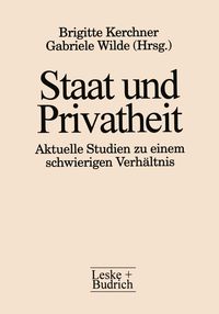 Produktbild: Staat und Privatheit