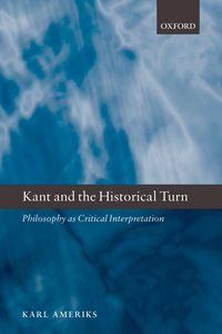 Produktbild: Kant and the Historical Turn