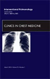 Produktbild: Interventional Pulmonology, an Issue of Clinics in Chest Medicine