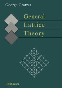 Produktbild: General Lattice Theory