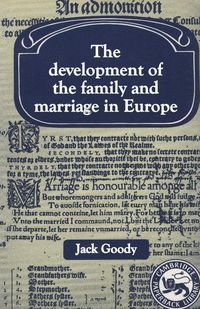 Produktbild: Development of the Family and Marriage in Europe
