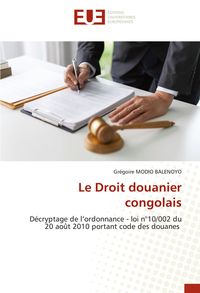 Produktbild: Le Droit douanier congolais