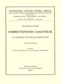 Produktbild: Commentationes geometricae 3rd part