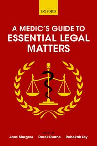 Produktbild: A Medic's Guide to Essential Legal Matters