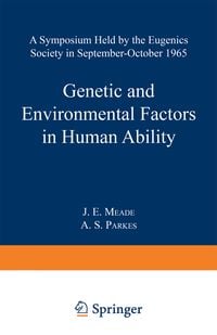 Produktbild: Genetic and Environmental Factors in Human Ability