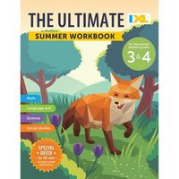 Produktbild: The IXL Ultimate Summer Workbook: For the Summer Between Grades 3 & 4