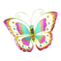 Produktbild: LED Solarleuchte Schmetterling, dekorative Gartenbeleuchtung