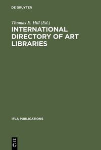 Produktbild: International Directory of Art Libraries