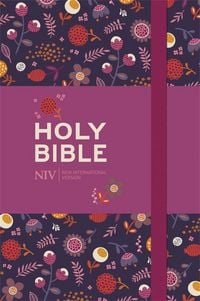 Produktbild: NIV Pocket Floral Notebook Bible