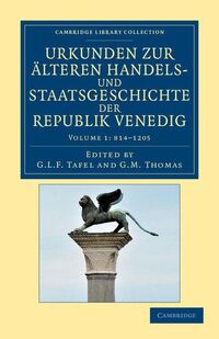 Produktbild: Urkunden Zur Alteren Handels- Und Staatsgeschichte Der Repub