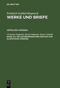 Produktbild: Die zeitgen&ouml;ssischen Drucke von Klopstocks Werken