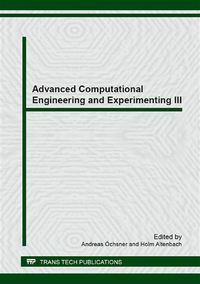 Produktbild: Advanced Computational Engineering and Experimenting III