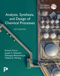 Produktbild: Analysis, Synthesis, and Design of Chemical Processes, Global Edition