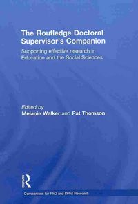Produktbild: The Routledge Doctoral Supervisor's Companion
