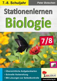 Produktbild: Stationenlernen Biologie 7/8