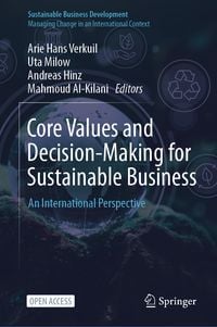 Produktbild: Core Values and Decision-Making for Sustainable Business