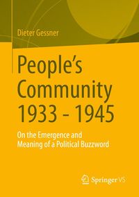 Produktbild: People's Community 1933 - 1945