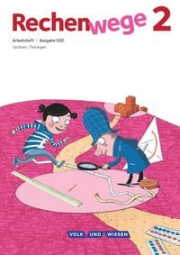 Produktbild: Rechenwege S&uuml;d 2. Schuljahr - Arbeitsheft