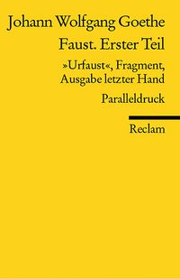 Produktbild: Faust. Erster Teil