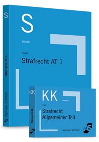 Produktbild: Bundle Kr&uuml;ger/Sch&auml;ffer, Skript Strafrecht AT 1 + Rei&szlig;, Karteikarten Strafrecht AT