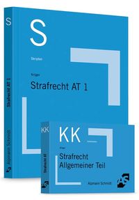 Produktbild: Bundle Kr&uuml;ger/Sch&auml;ffer, Skript Strafrecht AT 1 + Sch&auml;ffer/Rei&szlig;, Karteikarten Strafrecht AT